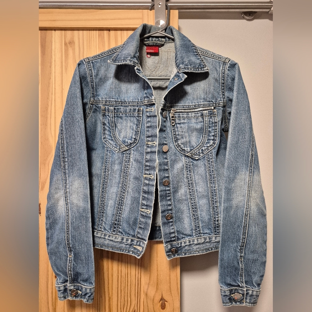 Vintage Jeans Washed Blue Jacket